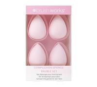 Brushworks Juego de esponjas para tez - Paquete de 4