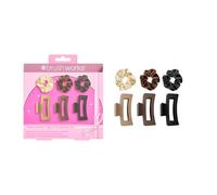 Brushworks Natural Hair Clip & Scrunchie Set