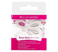 Brushworks Racer Back Butterfly Bra Clips - 6 Pack