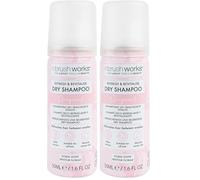 Brushworks Refresh & Revitalise Floral Dry Shampoo - 50ml (Paquete de 2)