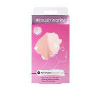 Brushworks Reversible Shower Cap - Heart Pattern