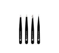 Brushworks Set De Pinzas Completo Combinado Black