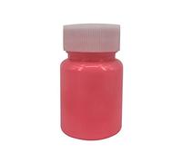 Brussel 1 unid 20g resplandor en la oscuridad fluorescente UV pintura polvo brillante neón color pigmento negro luz pinturas pintura arte cuerpo fiesta decoración rojo