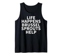 Brussel Sprout Apparel - Divertido diseño de Grandes brotes Camiseta sin Mangas