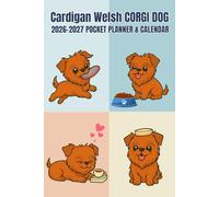 Brussels Griffon Dog 2025-2026 Pocket Planner: Monthly, Weekly, and Daily Organizer for Goal Setting, Productivity, and Scheduling.