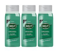 Brut 3 x Original All In One Showergel Hair & Body Duschgel je 500 ml for men