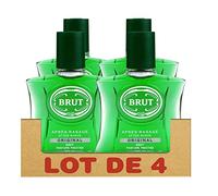 Brut After Shave - 4 unidades, 100 ml, original