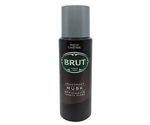 Brut Desodorante para hombre, spray almizcle, 200 ml.