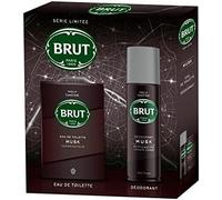 BRUT Desodorante y agua de inodoro Almizcle, Crudo, Unidad