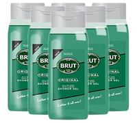 Brut Gel de ducha original de 500 ml (paquete de 6)