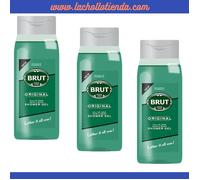 Brut Original - Gel-Champú Para Hombre XL - 3x500ml .