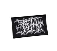 Brutal Truth, Death Metal, Grindcore, Obituario, Muerte, Impétigo, Canal, Seis Pies Dead, Napalm Nyctopfóbico Bordado Hierro en Apliques Accesorio De Recuerdo