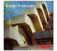 Brutalist Architecture of London (Calendar 2026 12" x 24" / 30 x 60 cm (abierto)) CALVENDO 12 Month Wall Calendar