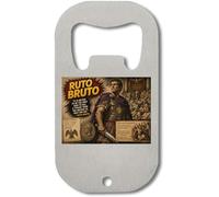 Brutus and the Ides of March - Abridor de botellas de acero inoxidable, color plateado