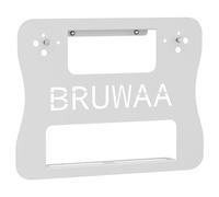 bruwaa Soporte de pared con gestión de cables para AVM FritzBox Router 7590 7590 AX 6660 Cable 7530 5530 8850 6850 6660 6890 7490