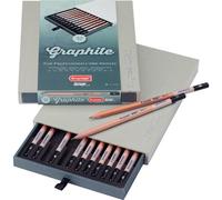 Bruynzeel design juego de 12 lápices de grafito profesionales en caja