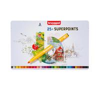 Bruynzeel Super Point Felt Tip Marker Set of 25 Colors | Bolígrafos para dibujar, libros para colorear para adultos, Bullet Journaling