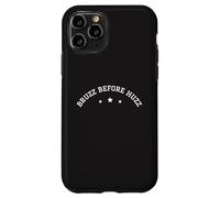 Bruzz Antes del Huzz Gen Z Meme Jerga Adolescente Divertido Bruh Bro Bros Carcasa para iPhone 11 Pro