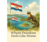 BRX Learning Line: Croatian Kuna Notebook: Where Freedom Feels Like Home - Adriatic-Inspired Writing Notebook