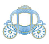 Brxmpn Fondo De Fotografía De Carruaje Azul, Utilería para Fotos De Carruaje De Calabaza, Marco De Selfie De Cuento De Hadas para Decoración De Fiesta De Cumpleaños De Princesa Copo De Nieve