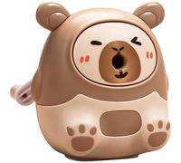 Brxmpn Sacapuntas Manual con Forma De Capibara, Cortador De Lápices De Escritorio, Sacapuntas De Mesa para Oficina, Escuela, Suministros De Papelería para Estudiantes, Niños Y Artistas.