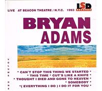 Bryan Adams - Live at the Beacon Theatre, N.Y.C., 1993, Vol. 1