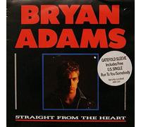 BRYAN ADAMS - STRAIGHT FROM THE HEART 7 INCH (7" 45) UK A&M 1983 (Katalog-Nummer: AM103)