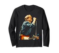 Bryan Adams Tocando Live Waking Up The World Tour 1992 Manga Larga