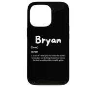 Bryan Definition Personalized Name Custom Costume For Bryan Carcasa para iPhone 13 Pro