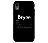 Bryan Definition Personalized Name Custom Costume For Bryan Carcasa para iPhone XR
