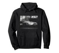 Bryan Forbes conduciendo su Coche Jaguar Tipo E 1961 Sudadera con Capucha