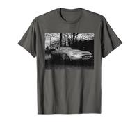 Bryan Forbes en su Coche Jaguar Tipo E 1961 Camiseta
