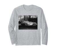 Bryan Forbes en su Coche Jaguar Tipo E 1961 Manga Larga