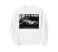 Bryan Forbes en su Coche Jaguar Tipo E 1961 Sudadera