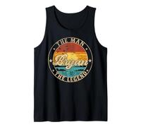 BRYAN The Man The Myth The Legend First Name Camiseta sin Mangas