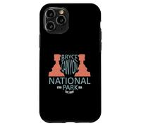 Bryce Canyon Parques Nacionales Rock Spires Utah Vintage Retro Carcasa para iPhone 11 Pro