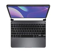 Brydge Pro 12.9 - Teclado para iPad Pro de 12.9 pulgadas 3rd Generation & 4th Generation (2018 y 2020) | Aluminio Wireless Bluetooth Keys | Batería de larga duración | (Space Gray)