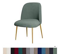 BRYER Fundas para Sillas De Concha, Fundas para Sillas, Protector Elástico para Sillas De Esquina De Salón para Comedor, Cocina, Fiesta, Banquete, Club, Decoración del Hogar,Verde