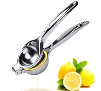 Brysalis Prensa Manual para Cítricos, Exprimidor Limon Manual Profesional, Aluminio Exprimidor de Frutas, Lime Herramienta Exprimidor, 7 cm de Diámetro, para Limon Naranjas, para Naranja, Limón