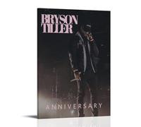 Bryson Tiller Aniversario CoverArt Lienzo Impresión de pinturas al óleo Reproducción moderna Lienzo Impresión Arte Abstracto Paisaje Cuadros Impresos en Lienzo Arte de Pared para Decoración del Hogar