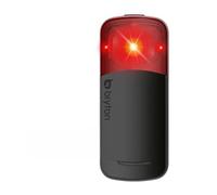 Bryton GARDIA R300D - Rueda de Bicicleta con luz Trasera, Modelo alemán, detección de 190 m, ángulo de visión de 220°, alertas visuales y acústicas, Soporte USB-C, aplicación