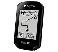Bryton Rider 420h GPS - Ordenador de Ciclismo Unisex, Color Negro, 83.9 x 49.9 x 16.9