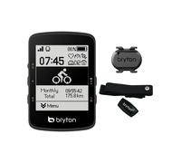 Bryton Rider 460D GPS Ciclocomputer+Pulsómetro+Sensor Cadencia, Negro