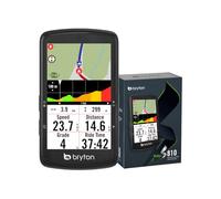 Bryton Rider S810 | Ciclocomputador GPS Pantalla Táctil 3,5" | Mapas Europa | Batería 50h | Ant+ Bluetooth | Strava Live Segments | Compatible Radar y E-Bike | Edición E