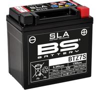 BS Battery 300635 btz7s AGM SLA Batería de Moto, Color Negro