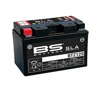 BS Battery 300637 BTZ12S AGM SLA - Batería para moto, color negro