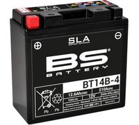 BS Battery 300644 bt14b de 4 AGM SLA Batería de Moto, Color Negro