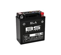 BS battery 300671 BB5L AGM SLA - Batería para motocicleta, color negro