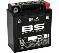 BS battery 300671 BB5L AGM SLA - Batería para motocicleta, color negro