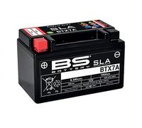 BS Battery 300672 btx7 a AGM SLA Batería de Moto, Color Negro